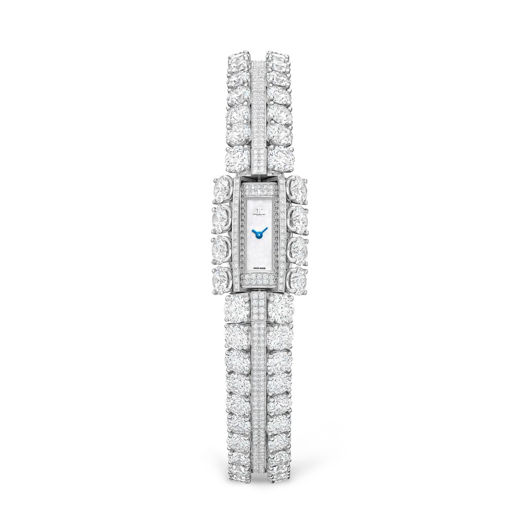 The Jaeger-LeCoultre 101 Secrets’ bracelet is set with more than 1,000 white diamonds. Photo: Handout