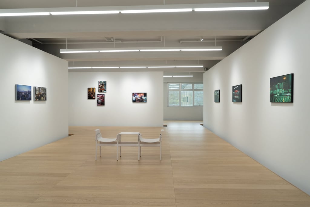 Greg Girard’s “HKG-TYO 1974-2023” solo exhibition at Hong Kong’s WKM Gallery. Photo: courtesy WKM Gallery