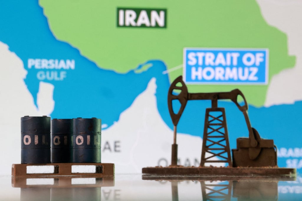 Imports of oil shipped through the Strait of Hormuz accounted for only 5 per cent of China’s energy consumption. Photo: Reuters