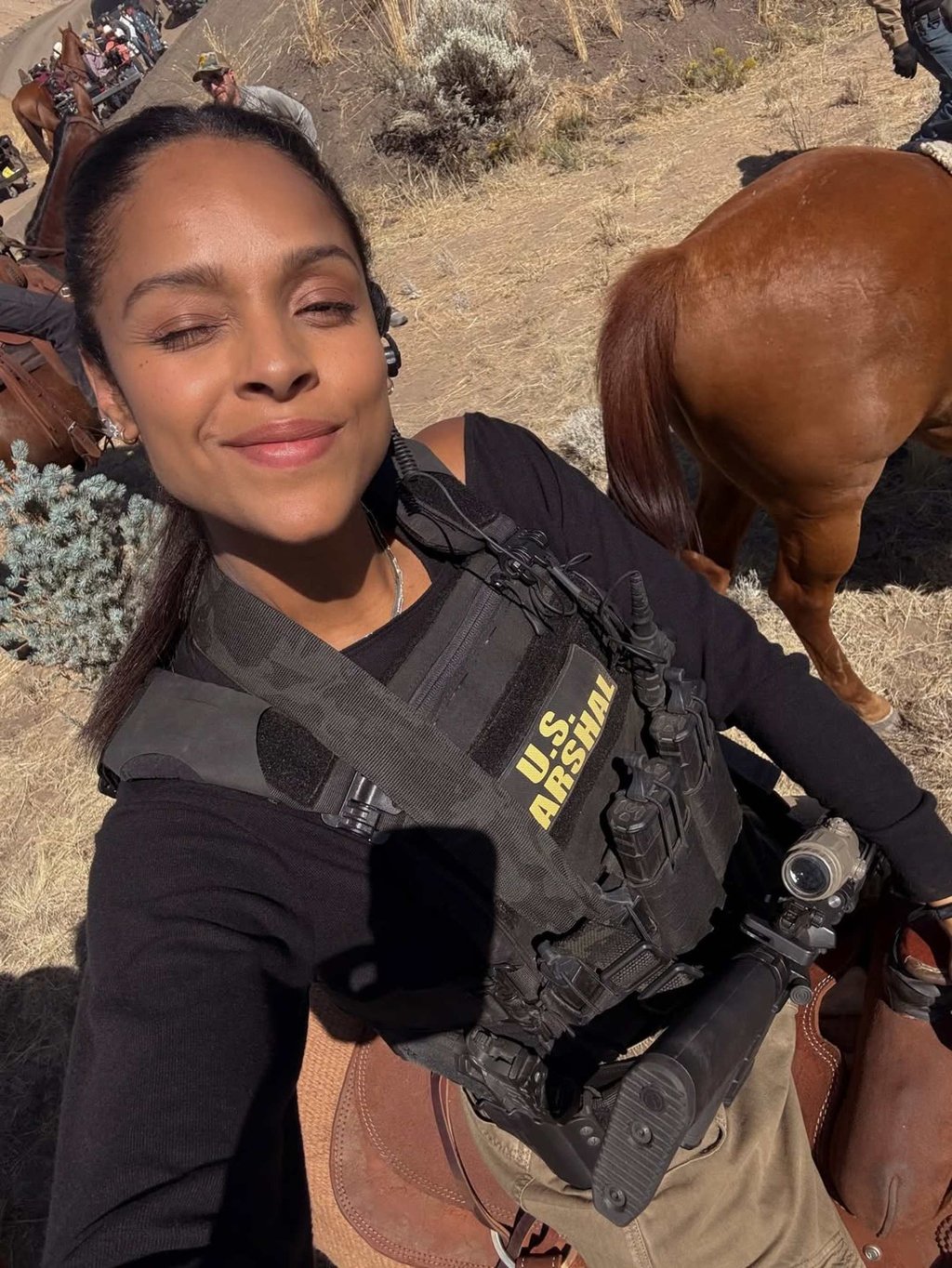 Ash Santos stars as Andrea Cruz in Marshals. Photo: @ashmsantos/Instagram