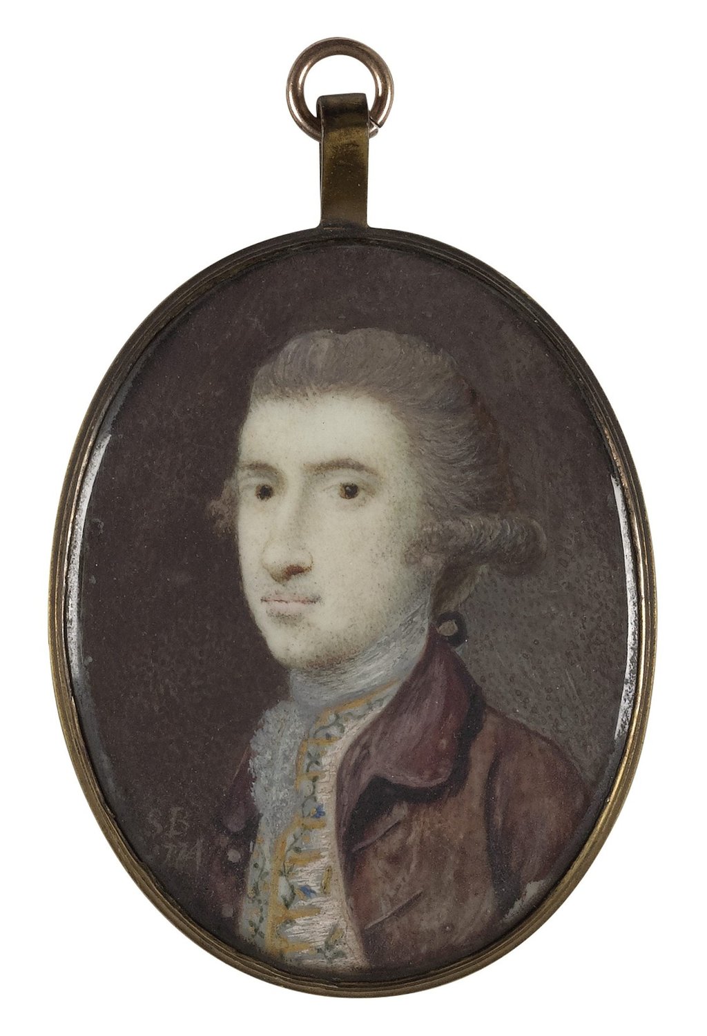 A portrait of John Bradby Blake, who worked for the British East India Company. Photo: Oak Spring Garden Foundation
