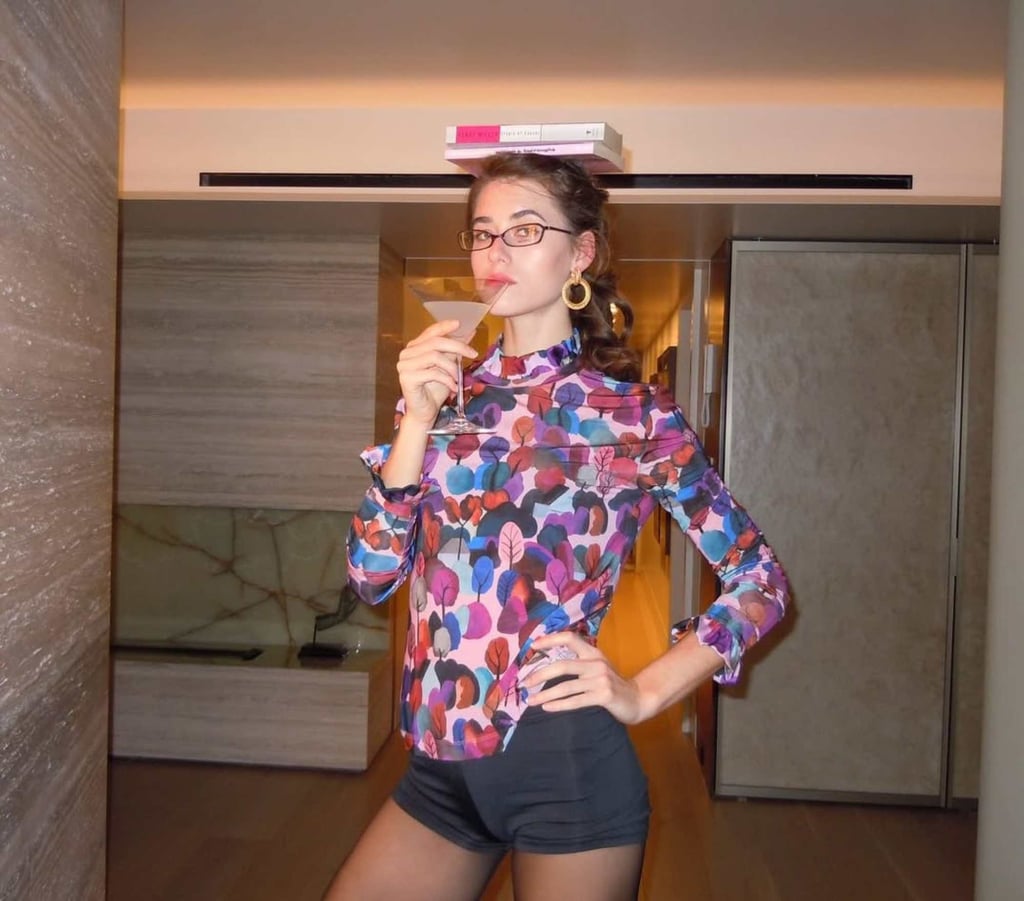 Sophia Meloni has directed a new film, Chop Cheese, which stars her father Christopher. Photo: @sophiaemeloni/Instagram