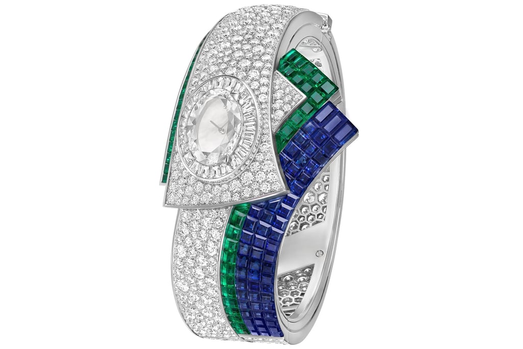 Van Cleef & Arpels unveiled the Ruban Mystérieux at Watches and Wonders 2025. Photo: Handout