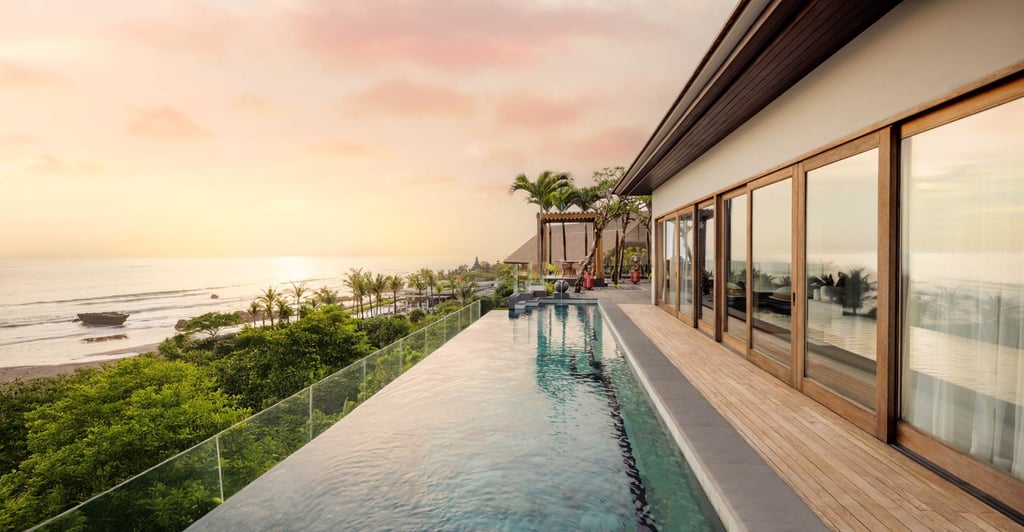 The two-bedroom Penthouse Oceanfront with private pool is the most lavish accommodation at the hotel. Photo: Handout