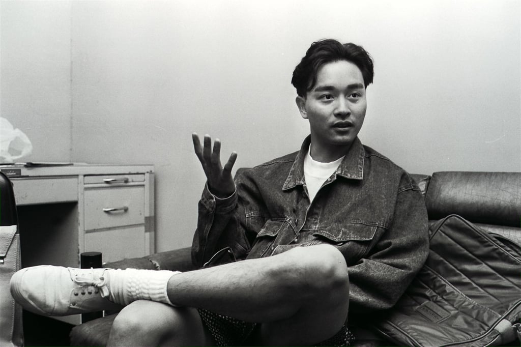 Cheung at an interview with the SCMP in 1988. Photo: SCMP