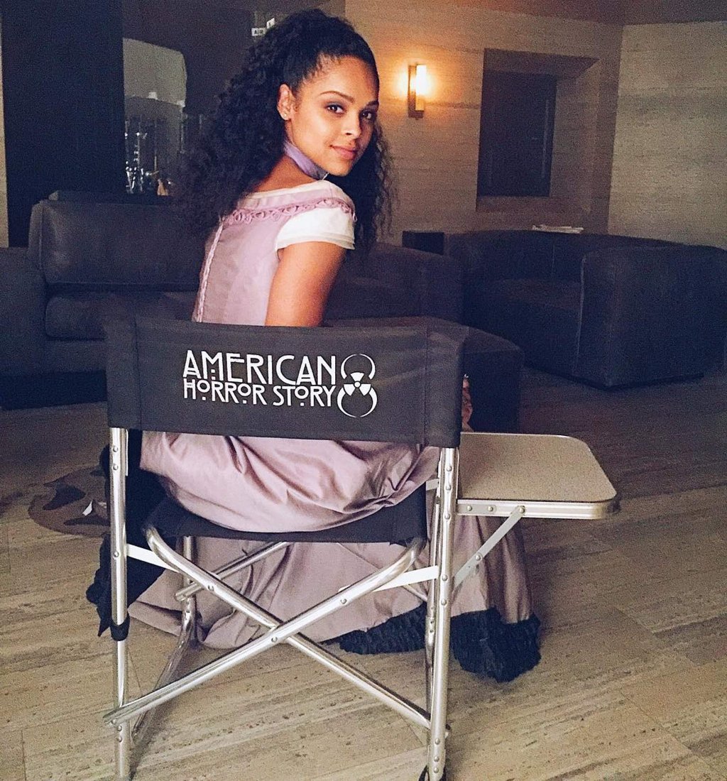 Ash Santos was in American Horror Story in 2018. Photo: @ashmsantos/Instagram