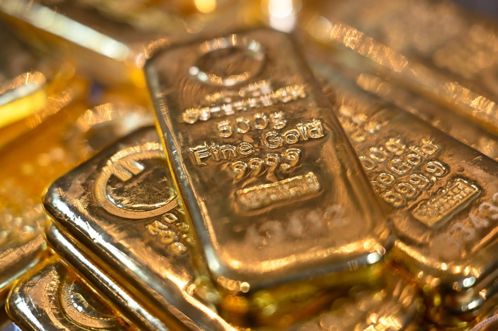 Gold yields no interest-rate income and typically moves in the opposite direction to benchmark borrowing costs. Photo: dpa