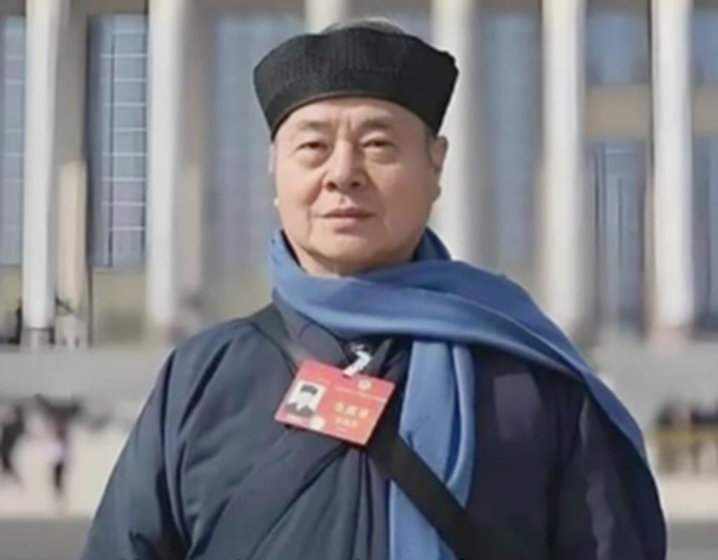 Zhang gained recognition after attending the Chinese People’s Political Consultative Conference (CPPCC) in Beijing in early March, where he was interviewed by state media and discussed his approaches to managing anxiety. Photo: Douyin