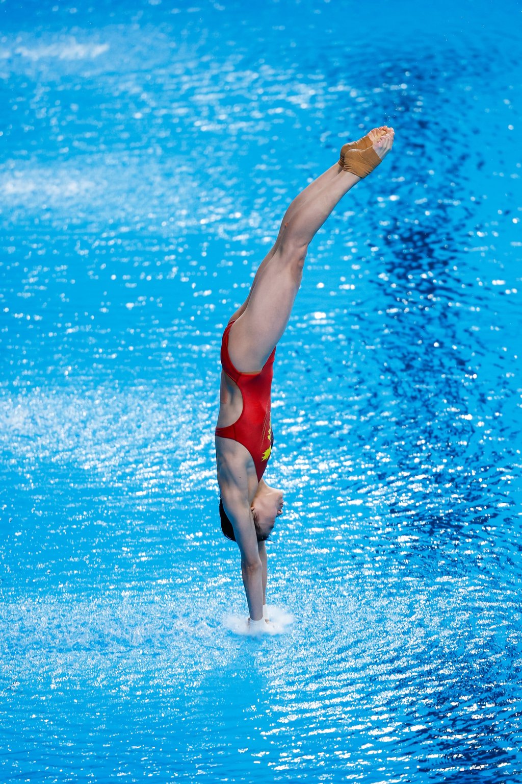 Quan Hongchan won the women's 10m platform final at the Paris Olympics. Photo: Getty Images Quan Hongchan won the women's 10m platform final at the Paris Olympics. Photo: Getty Images
