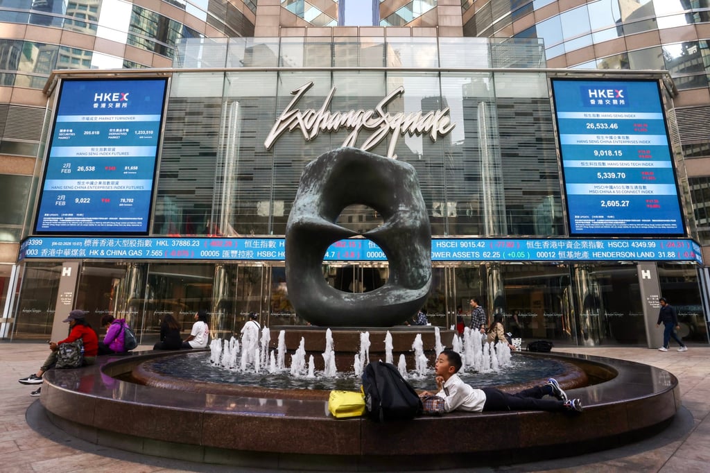Hong Kong stock exchange ranked first globally for IPO proceeds in the first quarter. Photo: Jonathan Wong