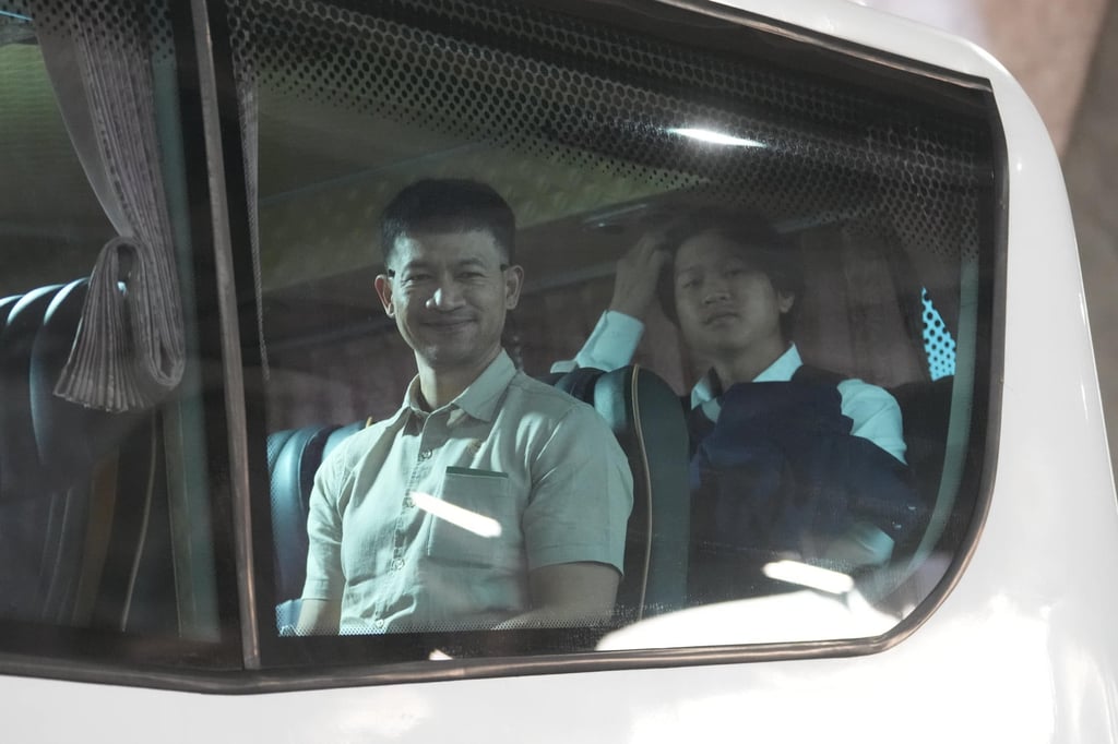 Thai crew of Mayuree Naree, that was struck in the Strait of Hormuz, leave from Suvarnabhumi International Airport in Samut Prakarn, Thailand on March 16, 2026. Photo: AP Thai crew of Mayuree Naree, that was struck in the Strait of Hormuz, leave from Suvarnabhumi International Airport in Samut Prakarn, Thailand on March 16, 2026. Photo: AP