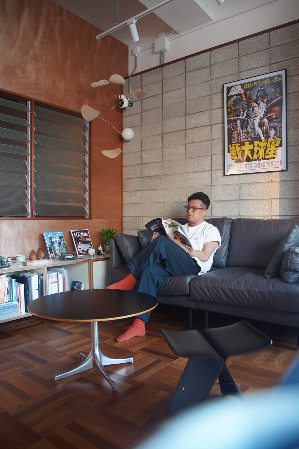 Keith Chan, founder of Hintegro, at home in Sha Tin. Photo: Keith Chan