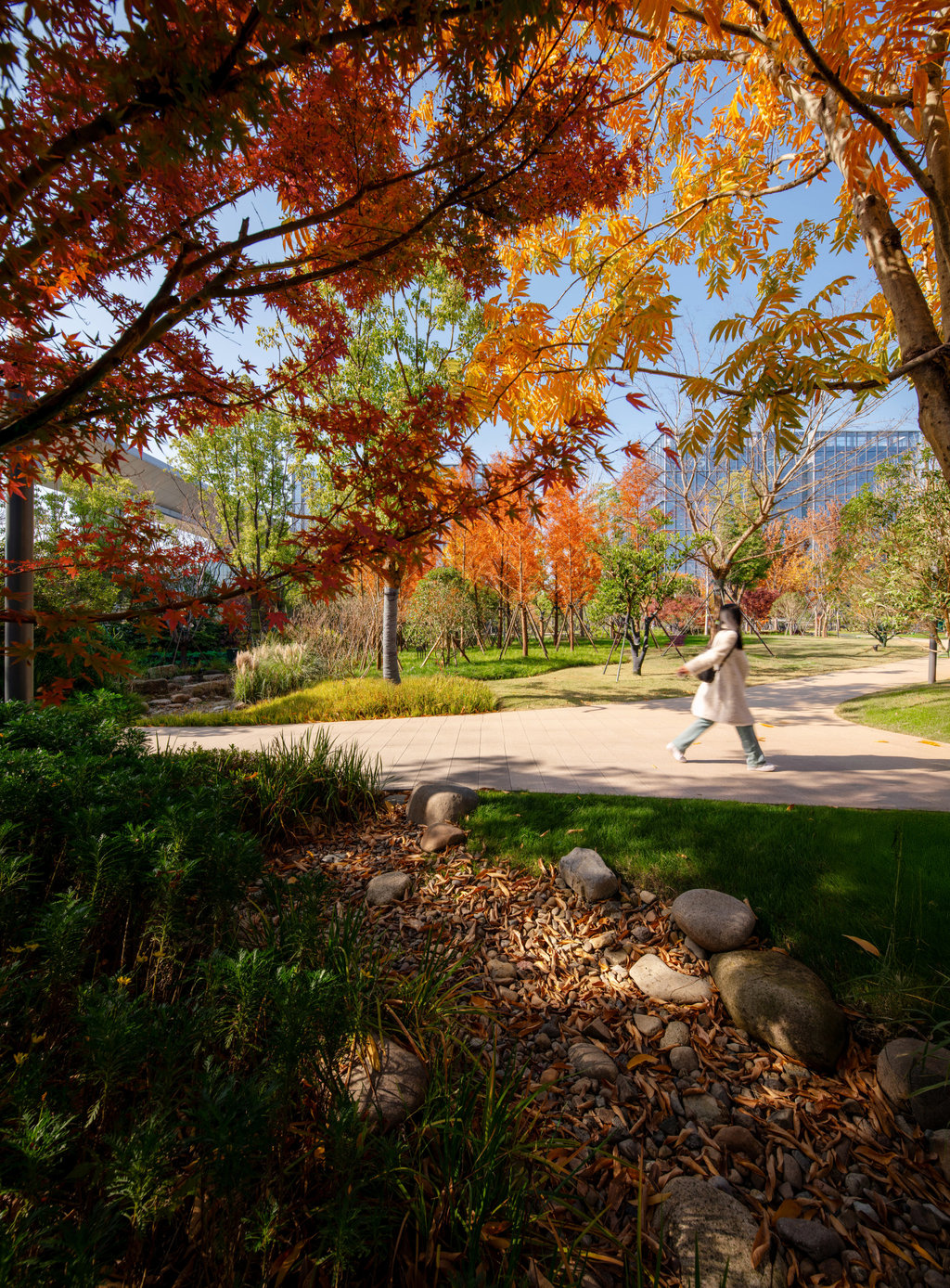 Aspect was behind the landscaping for the new Hangzhou headquarters of Alibaba.