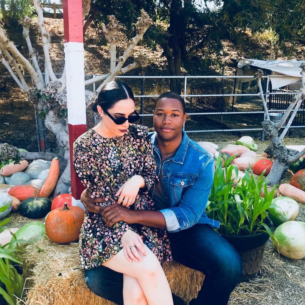 Luke Tennie with his wife, María Romero. Photo: @luke.tennie/Instagram