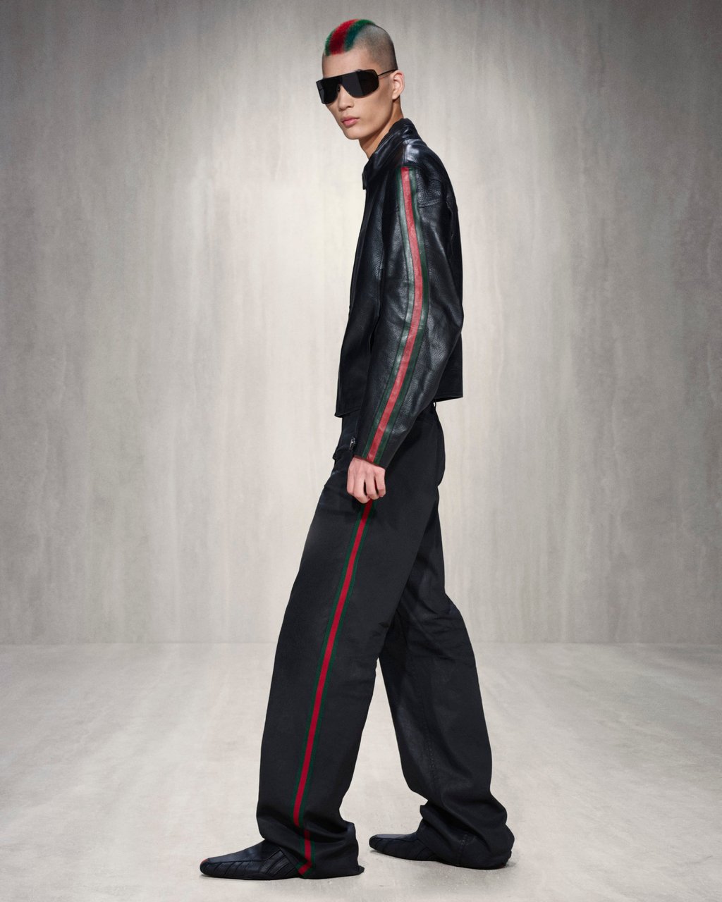 Buzz cuts are a trend again, as seen here as part of a Gucci look. Photo: Handout