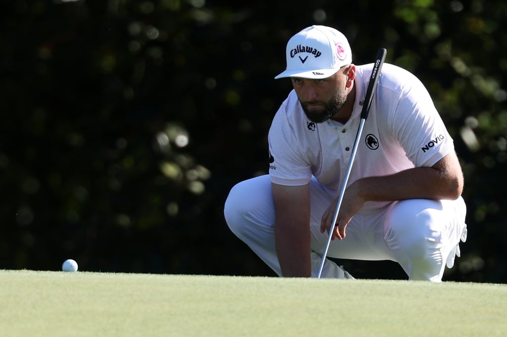 Jon Rahm was among those who had a bad day at Augusta National. Photo: EPA