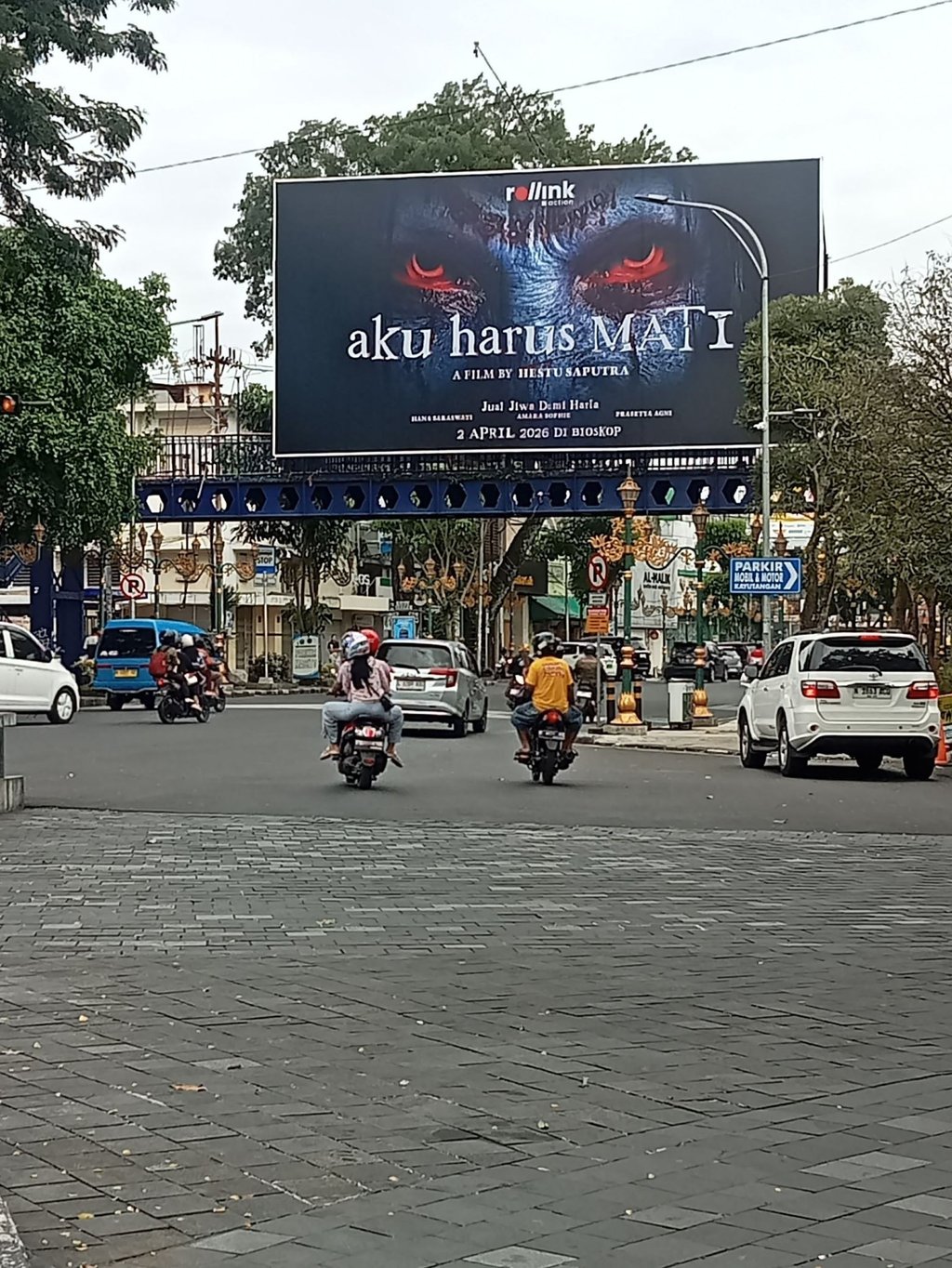A promotional poster for the horror film “Aku Harus Mati” in Indonesia. Photo: Facebook / Aris Rendra