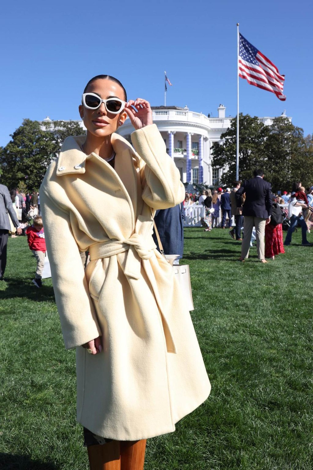 Skye Hankey was at the White House for an Easter event this month. Photo: Handout