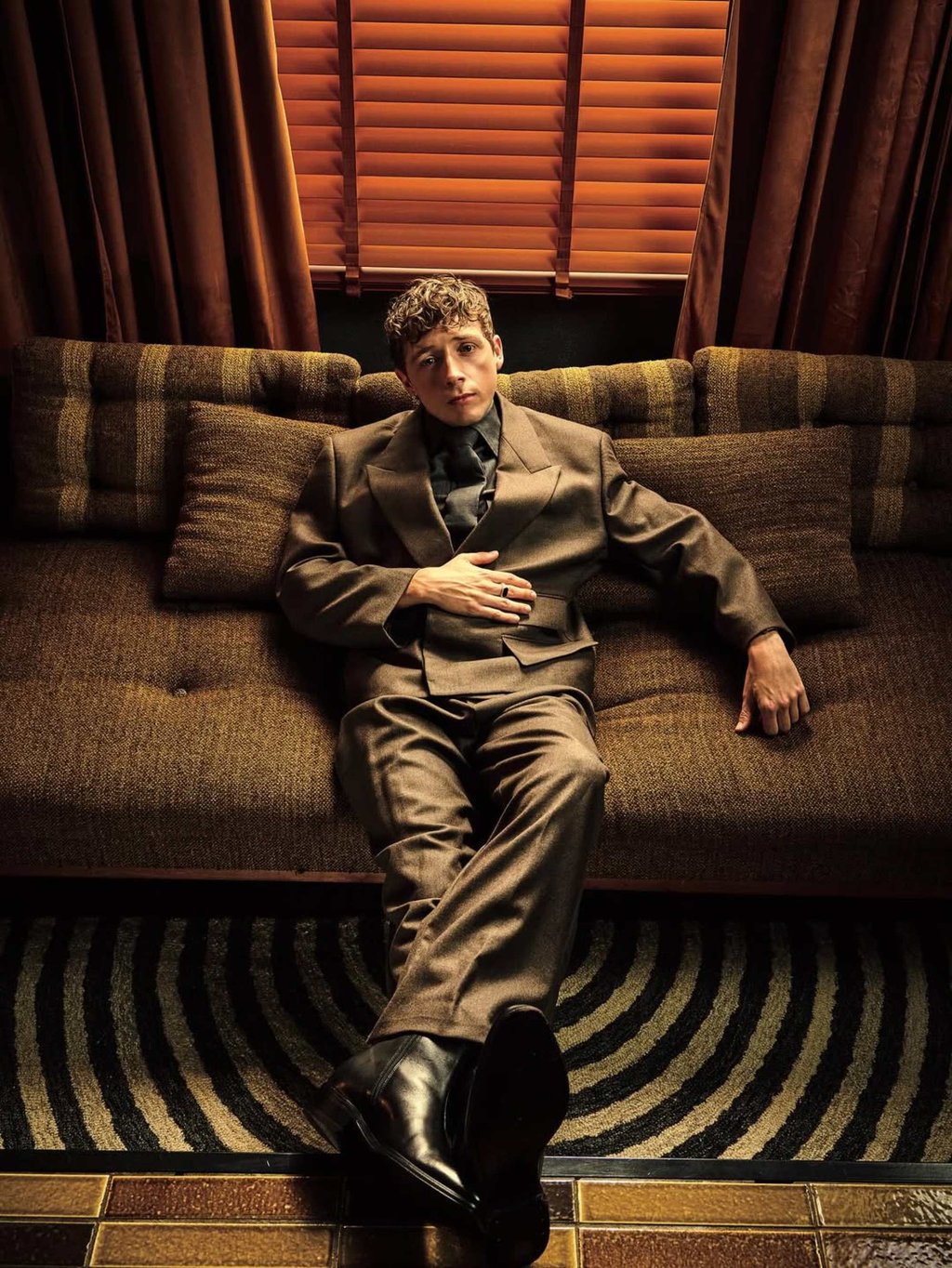 Gerran Howell is private about his personal life. Photo: @gezinafez/Instagram