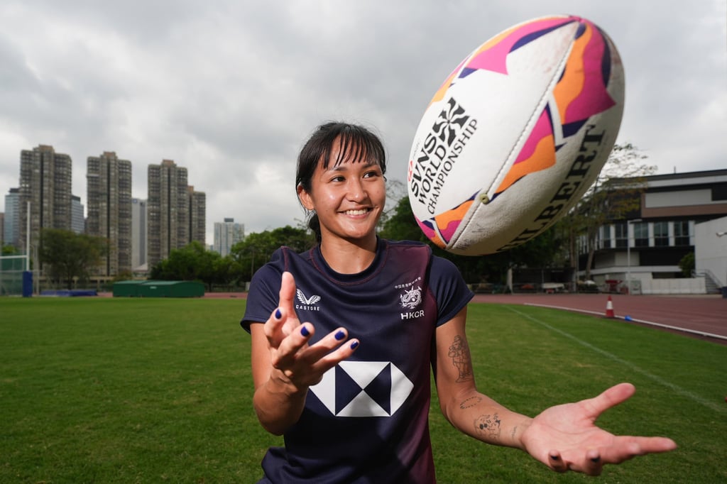 Au King-to is poised for her Cathay/HSBC Hong Kong Sevens debut this week. Photo: Eugene Lee