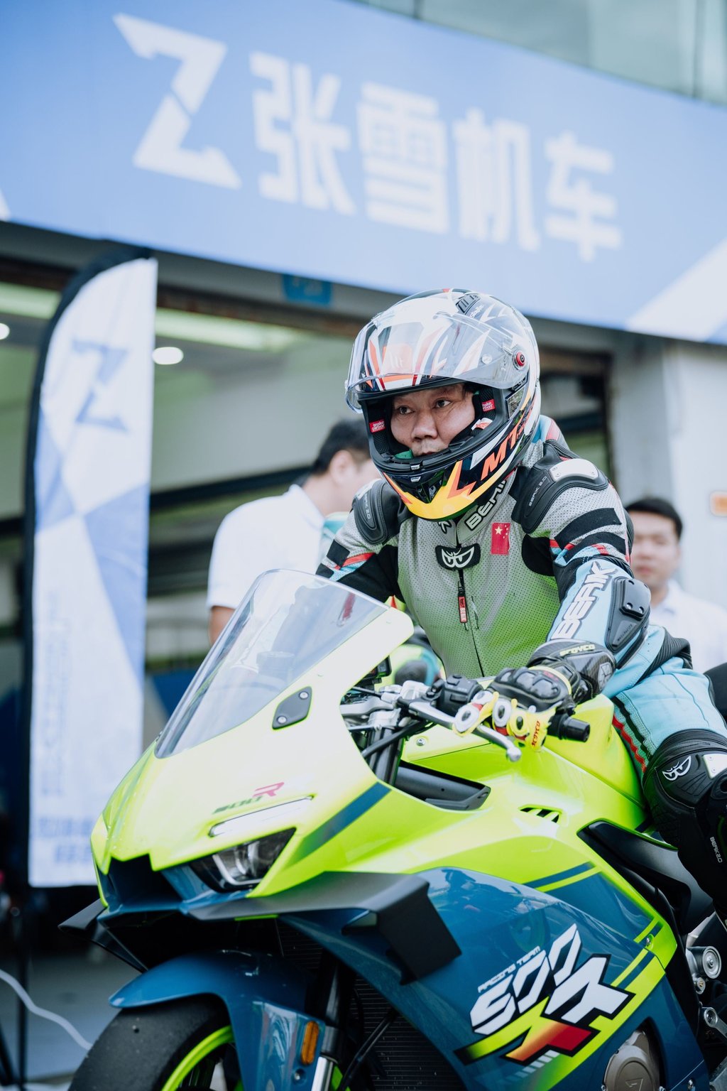 Born into a humble family in rural Hunan province, Zhang Xue’s mother gifted him a bicycle, sparking his passion for two-wheeled vehicles and leading him to apprentice at a motorcycle shop. Photo: Xinhua