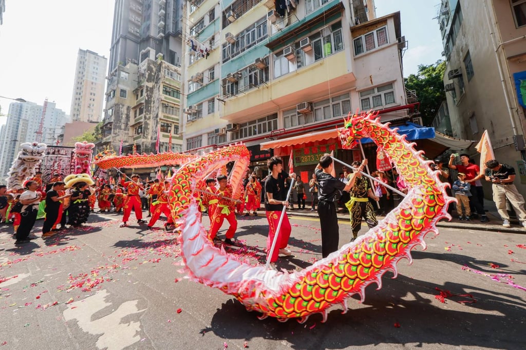 The Dragon is full of energy. Photo: Tung Hing Association Limited