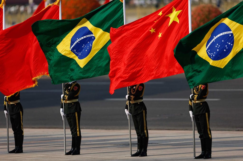 Bilateral trade between China and Brazil reached US$171 billion in 2025, up 8.2 per cent from the previous year. Photo: AFP Bilateral trade between China and Brazil reached US$171 billion in 2025, up 8.2 per cent from the previous year. Photo: AFP