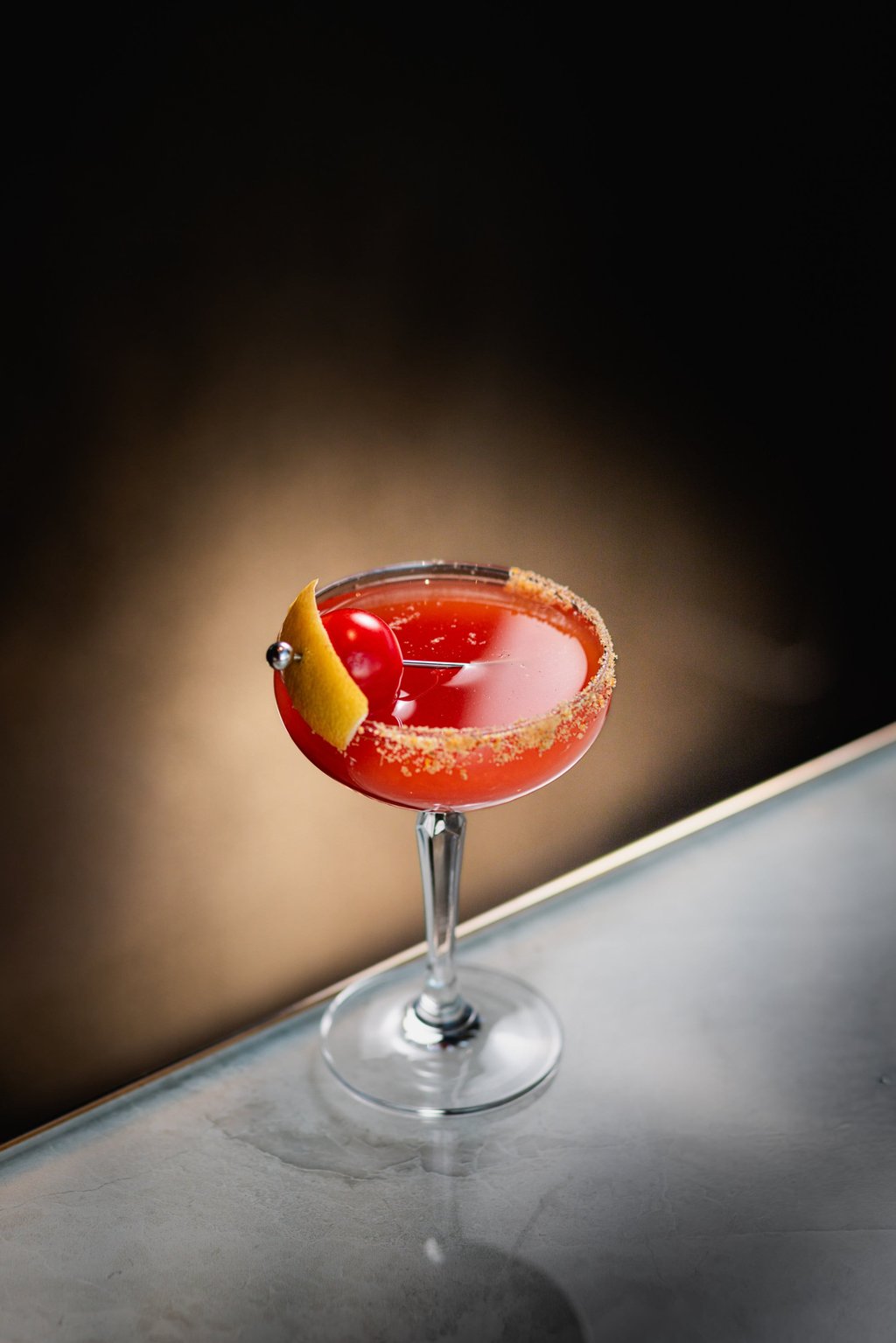 Jin Bo Law’s Bei Fung Tong, a typhoon shelter-inspired Bloody Mary. Photo: Handout