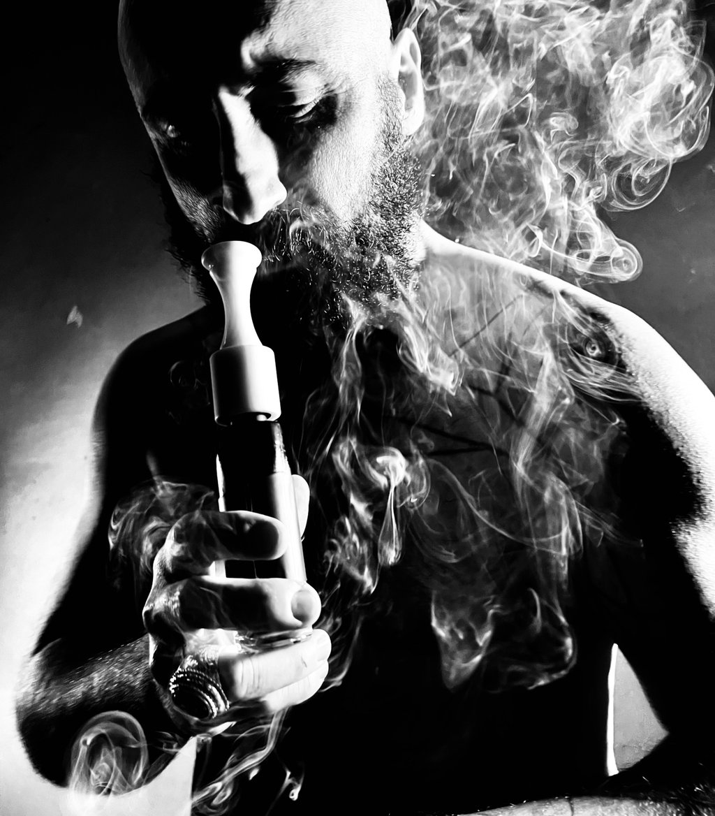 Filippo Sorcinelli with the Trompette 8 fragrance. Photo: Handout