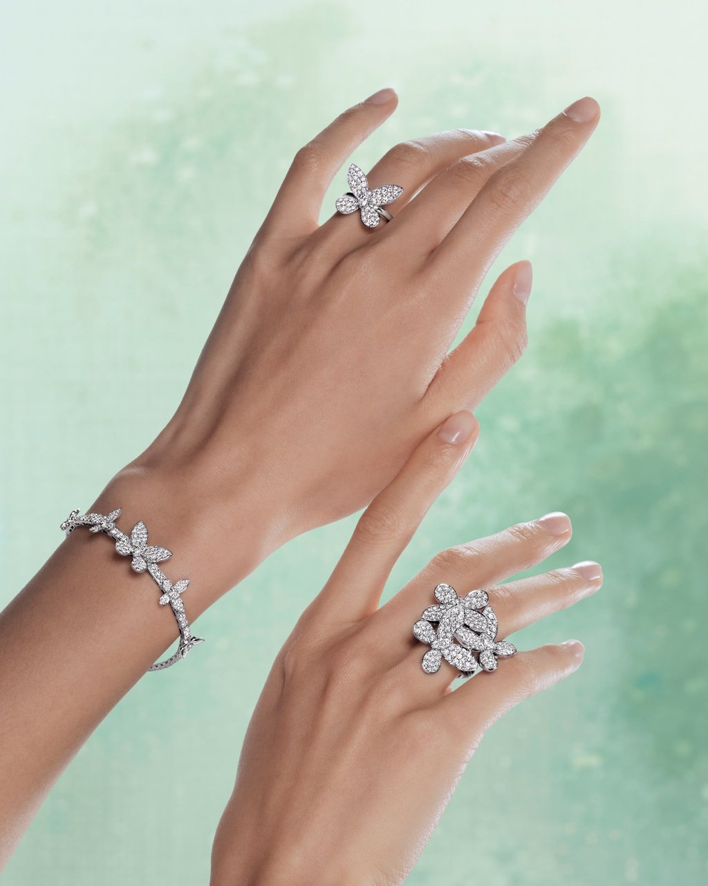 The butterfly remains key to Graff’s aesthetic, marking moments of change as well as continuity. Photo: Handout