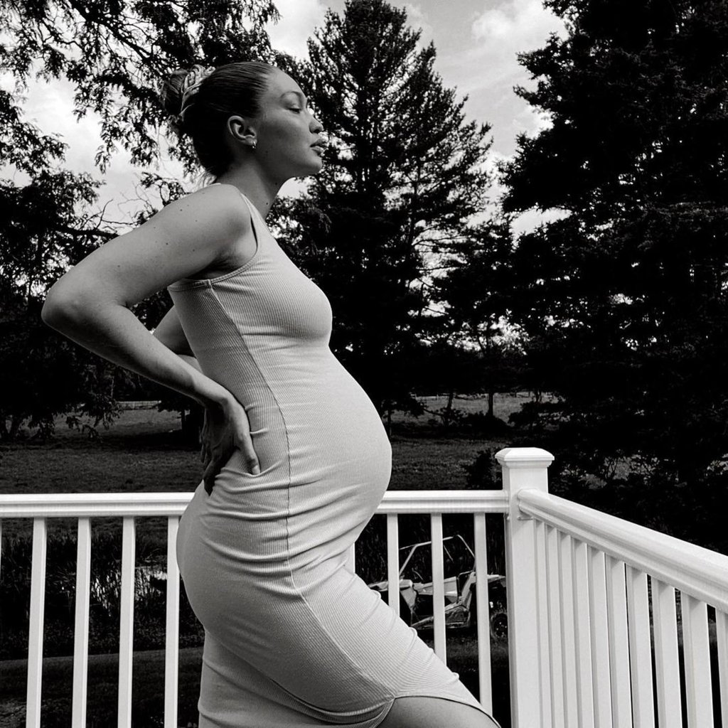 Gigi Hadid pictured during her pregnancy. Photo: @gigihadid/Instagram