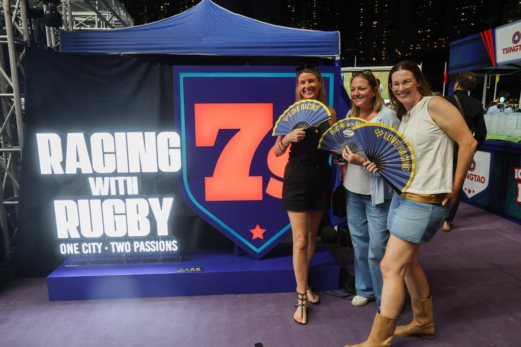The theme of the week is rugby, with rugby racing thrown in. Photo: Edmond So