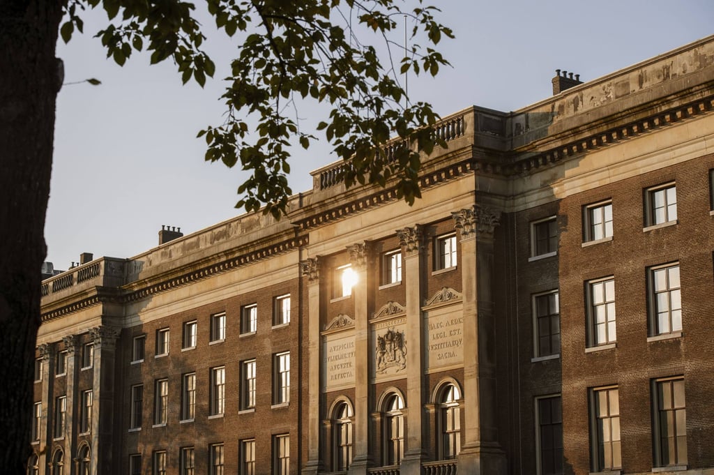 The monumental facade of Rosewood Amsterdam, which is in Amsterdam’s Canal District. Photo: Handout