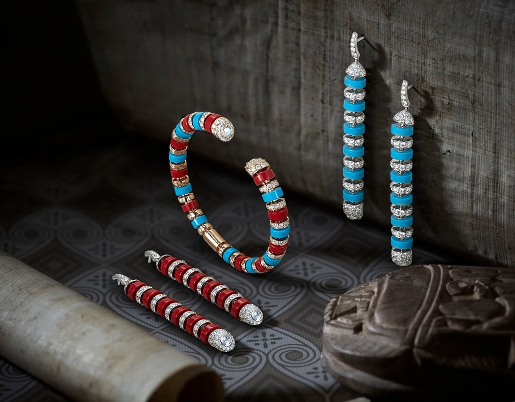 David Morris Asiyah bangle and earrings. Photo: Handout