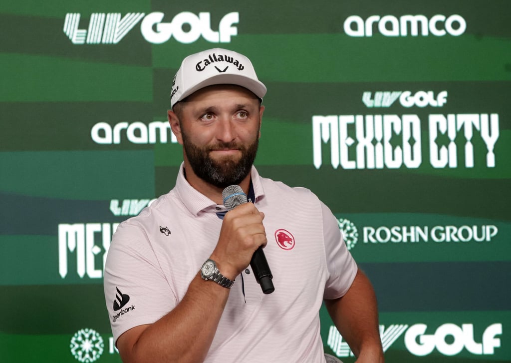 LIV Golf is currently in Mexico City and Scott O’Neil was interviewed at the first round. Photo: Reuters