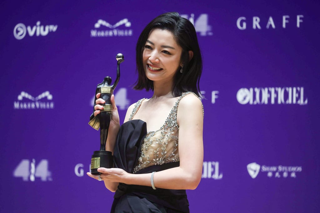 Michelle Wai scooped the best supporting actress award. Photo: Edmond So