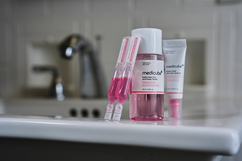 Skincare products made from salmon sperm. Photo: AP