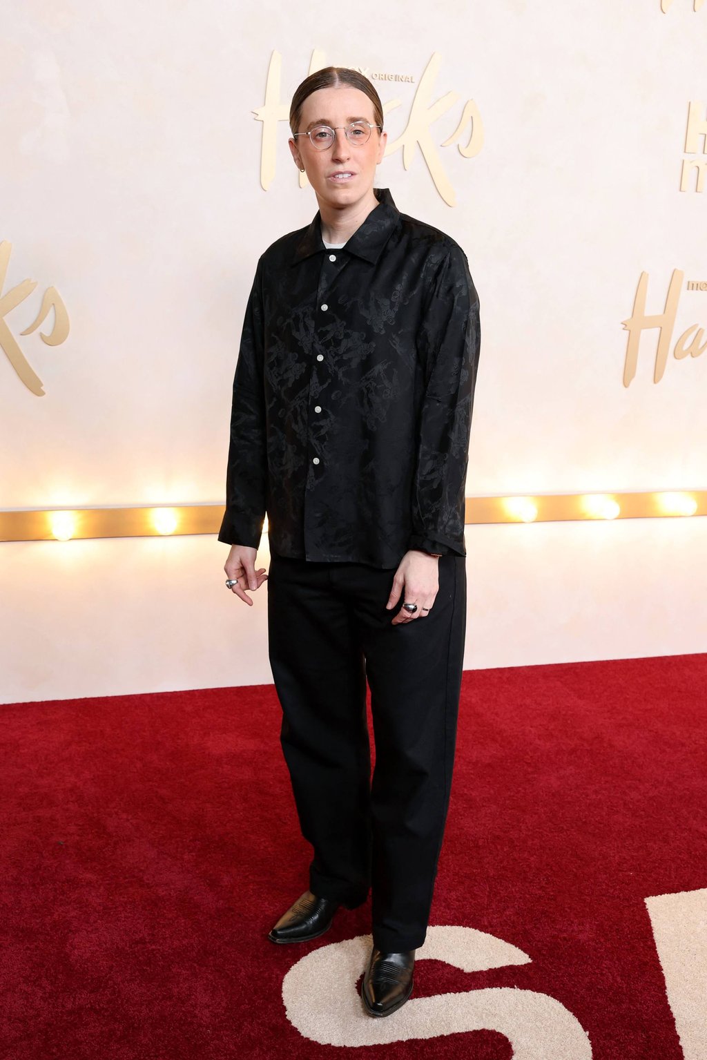 Robby Hoffman attends the Los Angeles premiere of Hack’s fifth and final season in Los Angeles. Photo: AFP