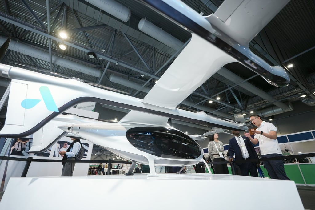 Shanghai-based eVTOL firm AutoFlight is valued at more than 1 billion yuan. Photo: Eugene Lee