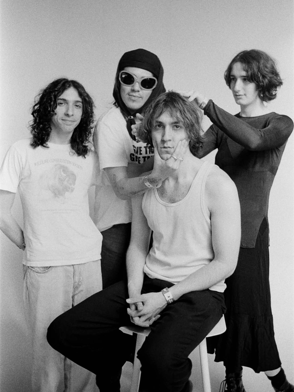 Geese pictured this February. Photo: @geesebandnyc/Instagram