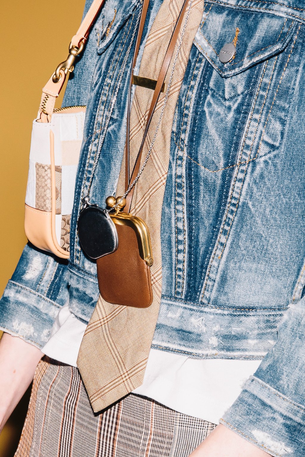 Backstage at the Coach show at New York Fashion Week in September 2025. Photo: WWD via Getty Images