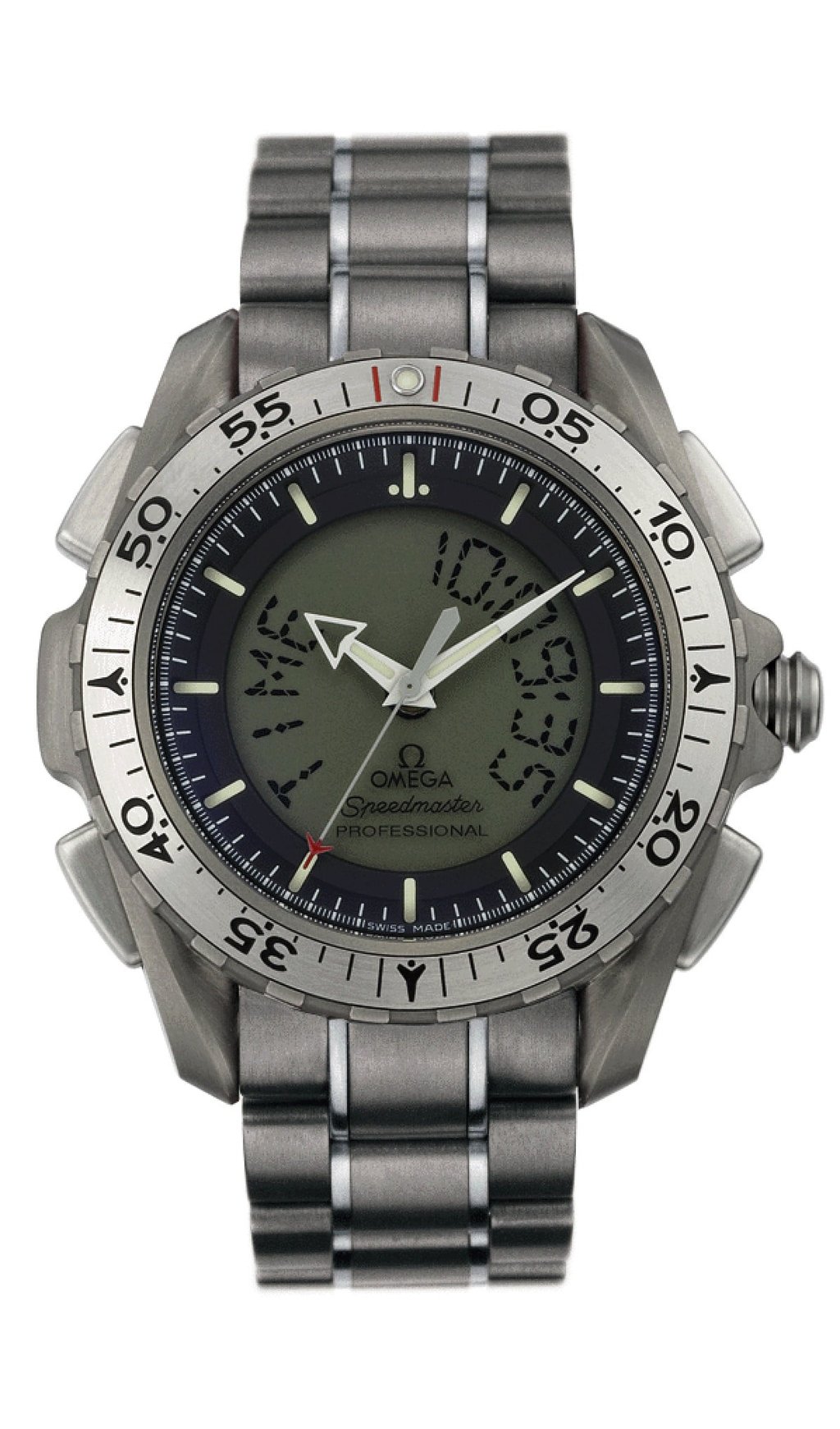 The Omega Speedmaster X-33 was worn by the crew of Artemis II this month. Photo: Handout