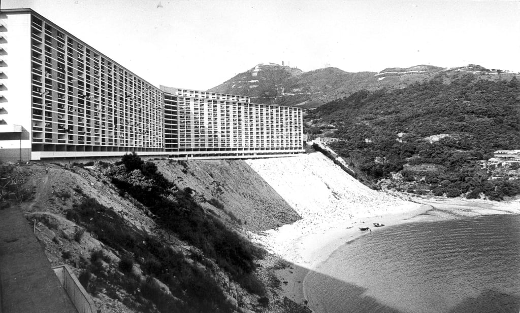 Wah Fu Estate in 1968: seaside living for the masses. Photo: SCMP Archives