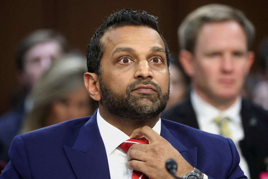FBI Director Kash Patel testifying before a Senate Judiciary Committee hearing in September 2025. Photo: Reuters