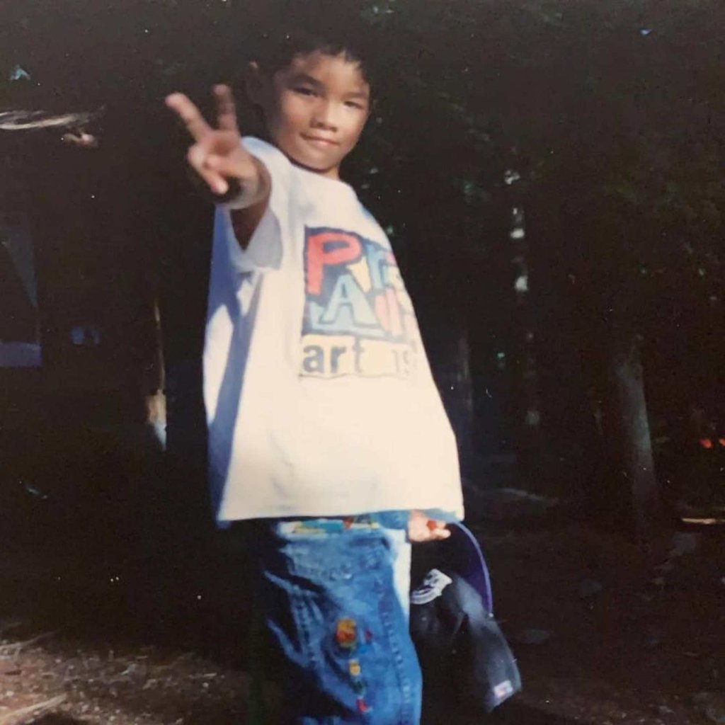 Ken Kirby shared this childhood photo of himself on Instagram. Photo: @mrkenkirby/Instagram