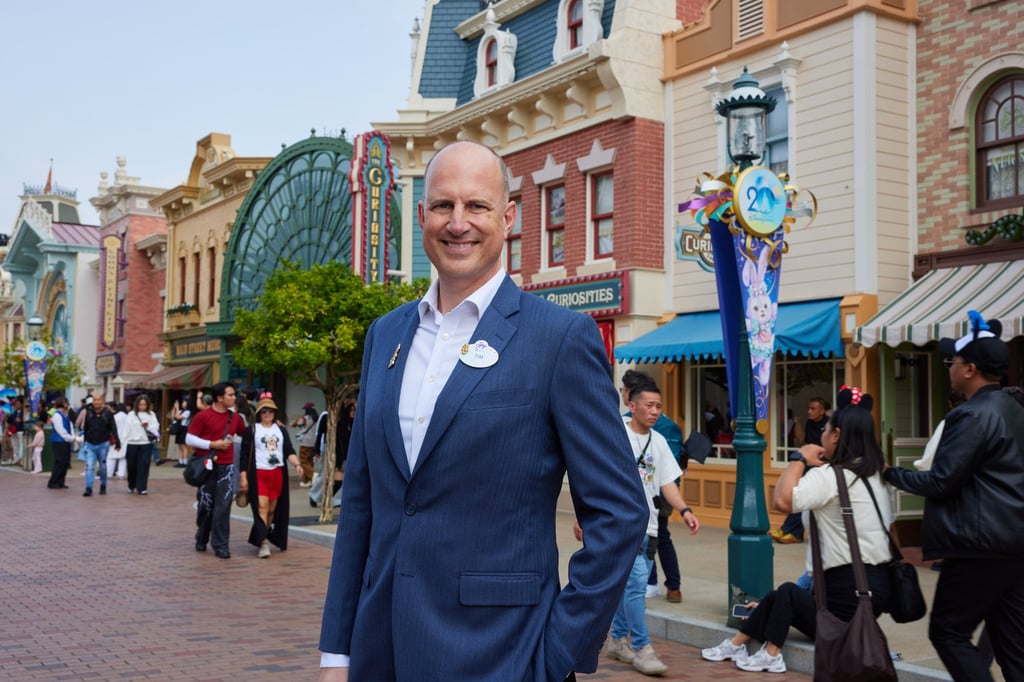 Tim Sypko has been managing director of Hong Kong Disneyland since last November.