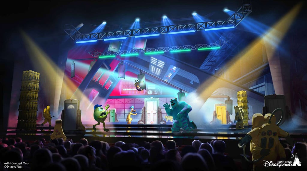 A new Pixar-themed entertainment experience is being built at Hong Kong Disneyland as part of the resort’s continuing expansion project.