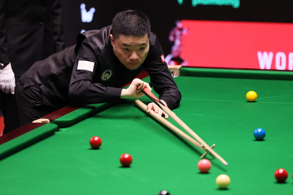 Ding Junhui is competing in his 20th consecutive World Snooker Championship. Photo: Getty Images