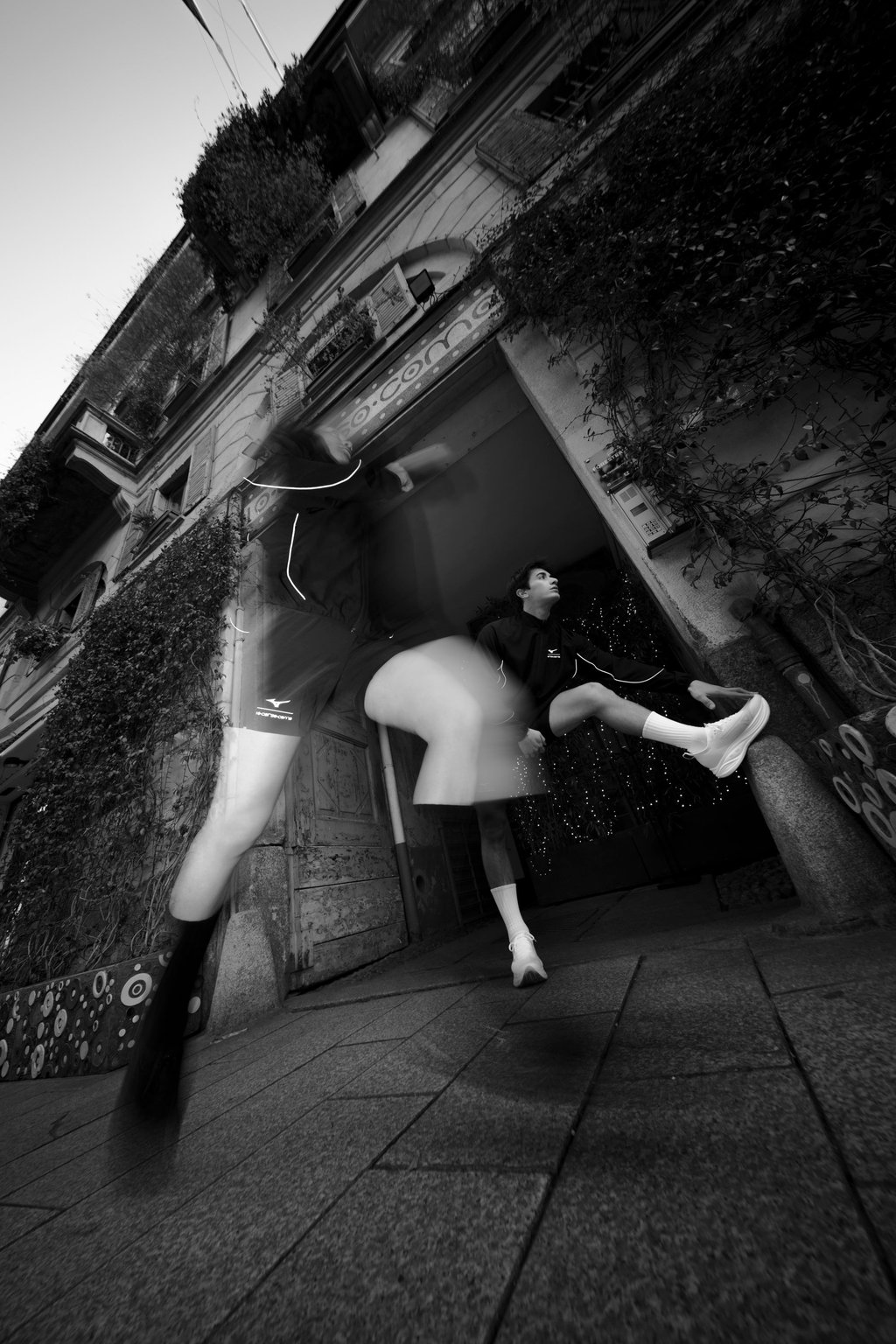 Mizuno x 10 Corso Como Aurora reflective running capsule. Photo: Handout