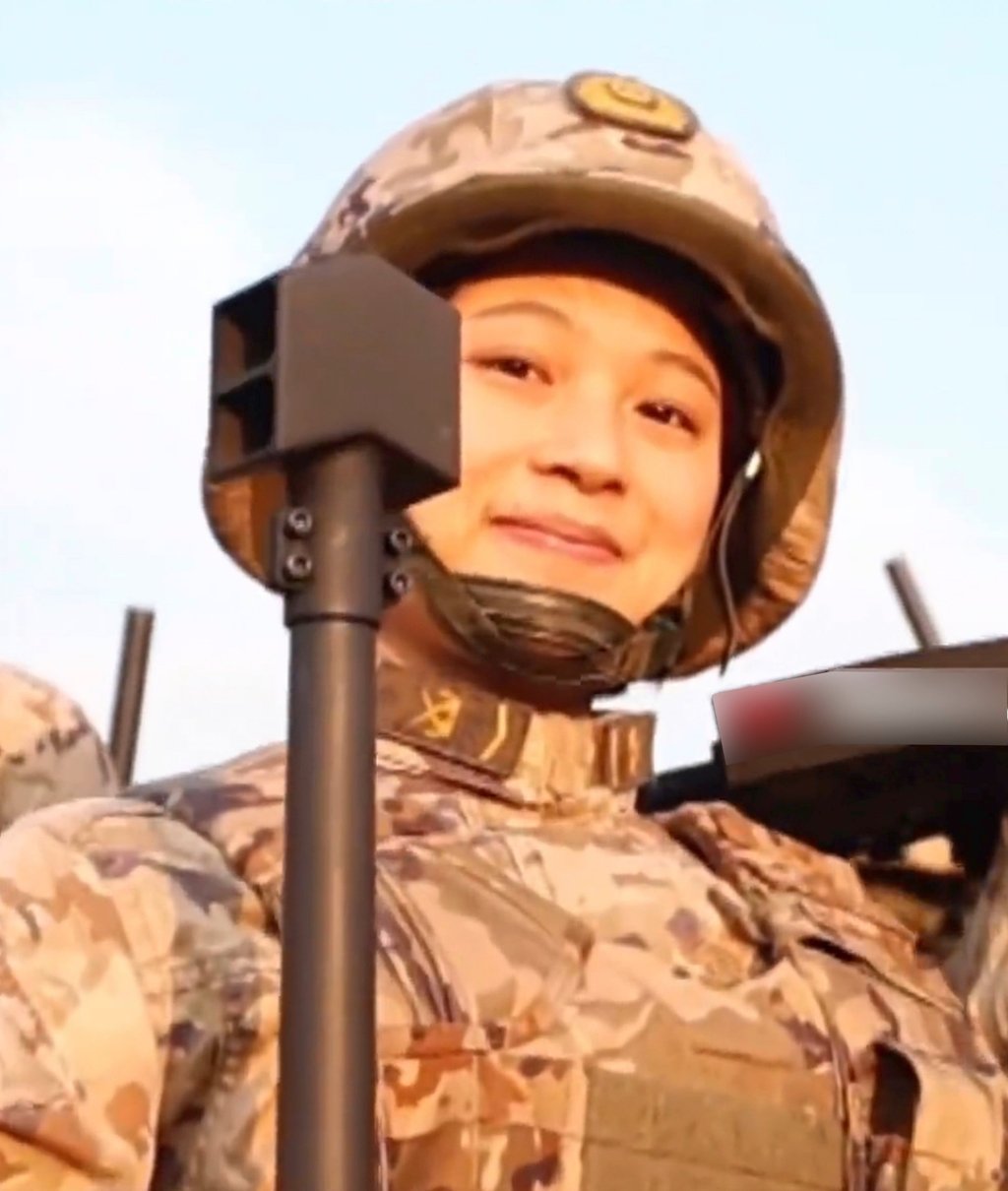 On duty: Sniper Liu Jiangtao, above, endured a punishing training regime to hone her skills. Photo: QQ
